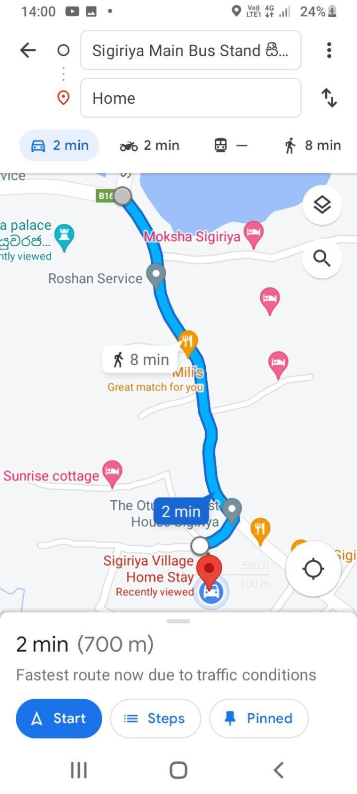 Sigiriya Village Home Stay Eksteriør bilde